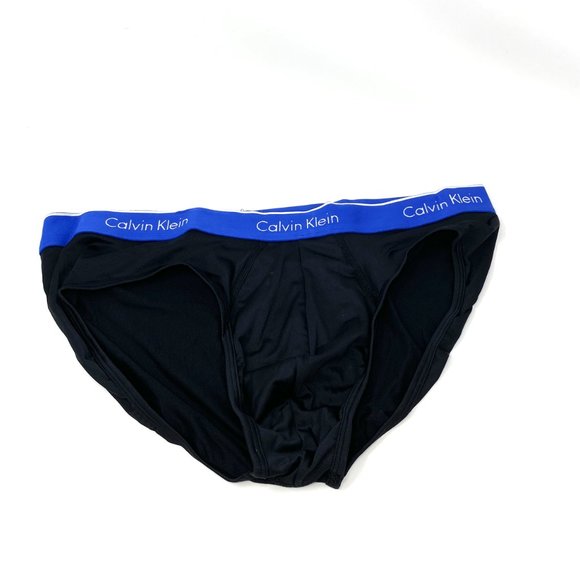 Calvin Klein 3-PACK Mens Black Hip Brief Waistband NP21620-905 - Picture 5 of 9